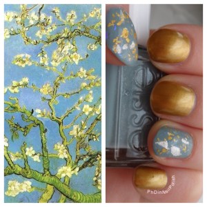 PhD in Nail Polish Van Gogh's Almond Blossoms