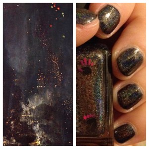 NailArtHistory101 Whistler and CbL