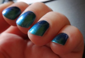 i love nail polish washing ashore