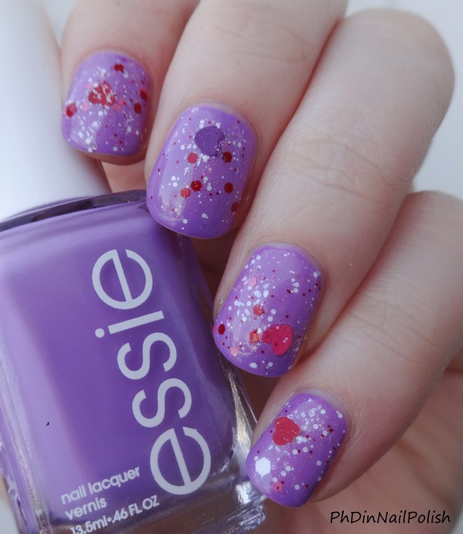 Essie Play Date and Liquid Sky Lacquer Hearth Throb