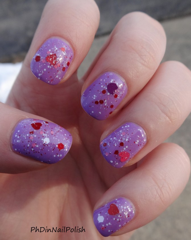 Essie Play Date and Liquid Sky Lacquer Hearth Throb