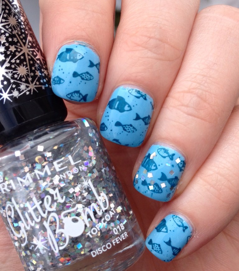 julep jeanne casey stamping fish rimmel