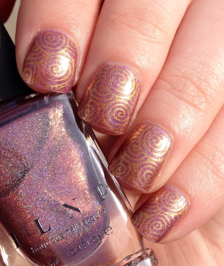 ilnp champagne blush stamping moyou gothic gala