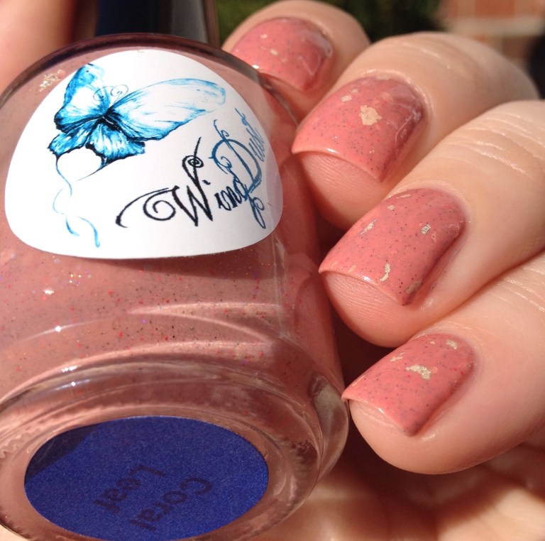 wing dust coral leaf