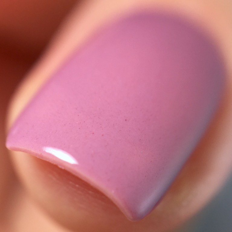 Pepper Pot Polish Mauve purple creme nail polish