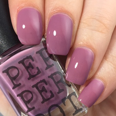 Pepper Pot Polish Mauve purple creme nail polish