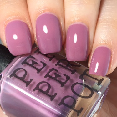 Pepper Pot Polish Mauve purple creme nail polish